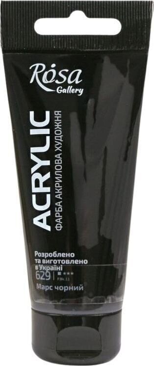 Акрилна боя Rosa Gallery АКРИЛНА боя Mars Black (629) 60 ml 1 бр.