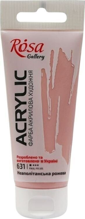Akrilna boja Rosa Gallery Акрилне боје Naples Rose (631) 60 ml 1 kom
