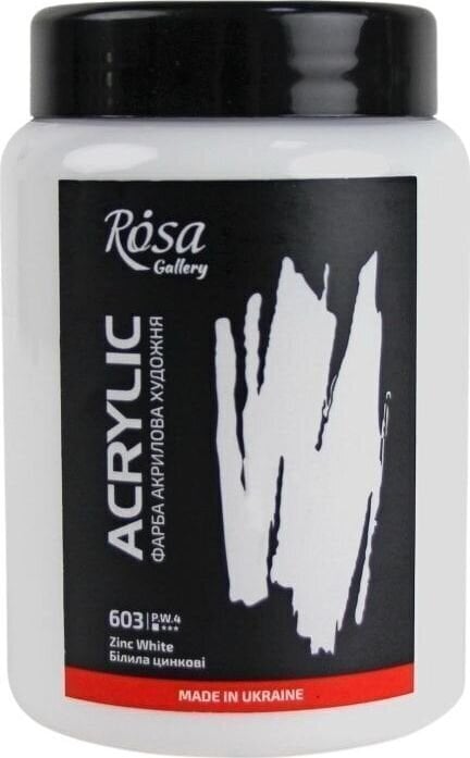 Акрилна боя Rosa Gallery АКРИЛНА боя Zinc White (603) 400 ml 1 бр.