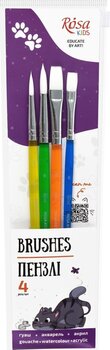 Paint Brush Rosa 184165 Set of Brushes 4 pcs - 1