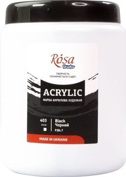 Acrylfarbe Rosa Studio Acrylfarbe Black (403) 1000 ml 1 stk - 1