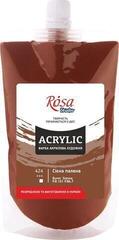 Акрилова фарба Rosa Studio Акрилова фарба Burnt Siena (424) 200 ml 1 шт.