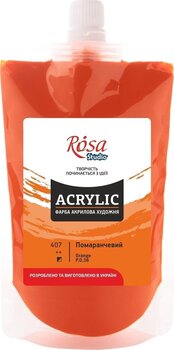 Akrylmaling Rosa Studio Akrylmaling Orange (407) 200 ml 1 Stk. - 1
