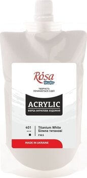 Acrylic Paint Rosa Studio Acrylic Paint Titanium White (401) 200 ml 1 pc - 1