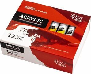 Akrilna boja Rosa Studio Set akrilnih boja 12x20ml