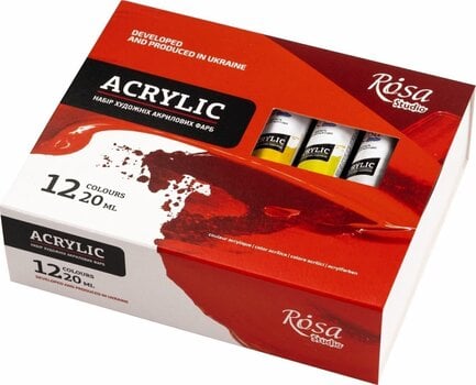 Akrylová barva Rosa Studio Sada akrylových barev 12x20ml - 1