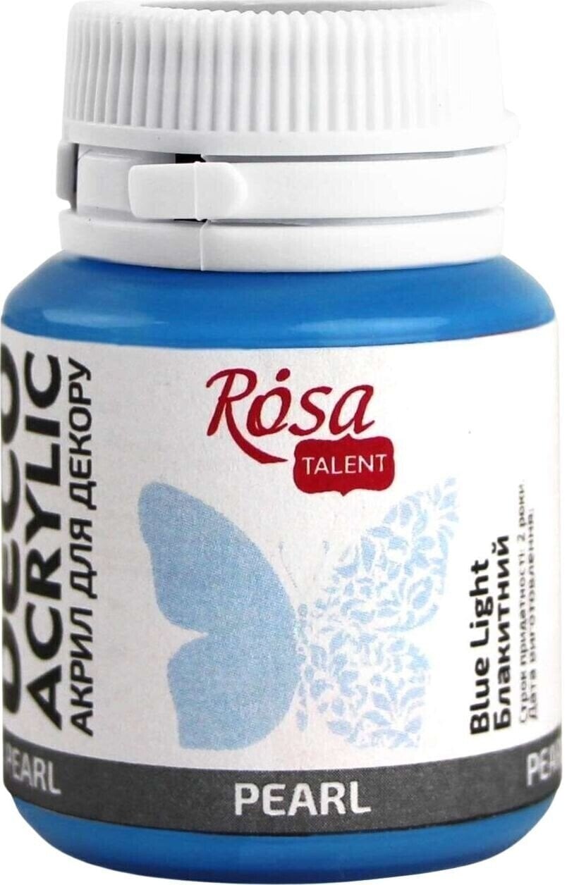 Акрилова фарба Rosa Talent Акрилова фарба 73 Blue Light Pearl 20 ml 1 шт.