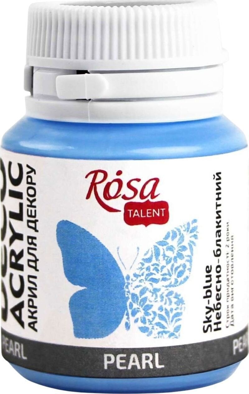 Akrilna boja Rosa Talent Akrilna boja 81 Sky-Blue Pearl 20 ml 1 kom