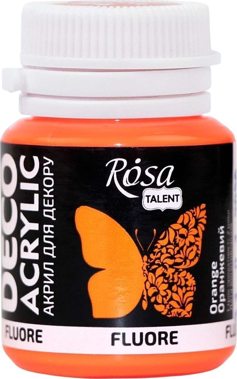 Акрилна боя Rosa Talent АКРИЛНА боя 93 Orange Fluorescent 20 ml 1 бр.