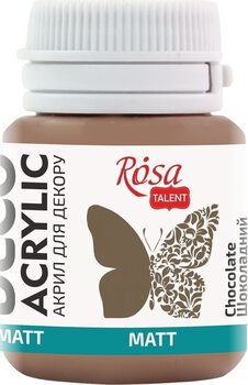 Akrilna barva Rosa Talent Akrilna barva Chocolate (46) Mat 20 ml 1 kos - 1