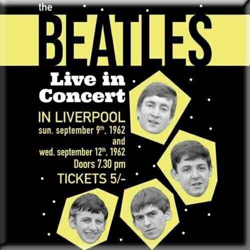 Magnet The Beatles Live in Concert Magnet