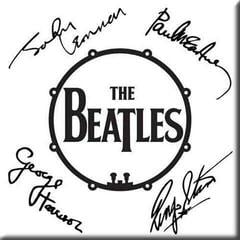 Magnete The Beatles Signed Drum Logo Magnete