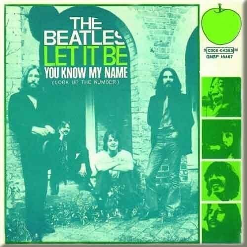 Магнит The Beatles Let it Be/You Know my Name Магнит