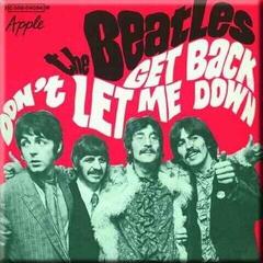 Magnet The Beatles Get Back/Don't Let Me Down Magnet