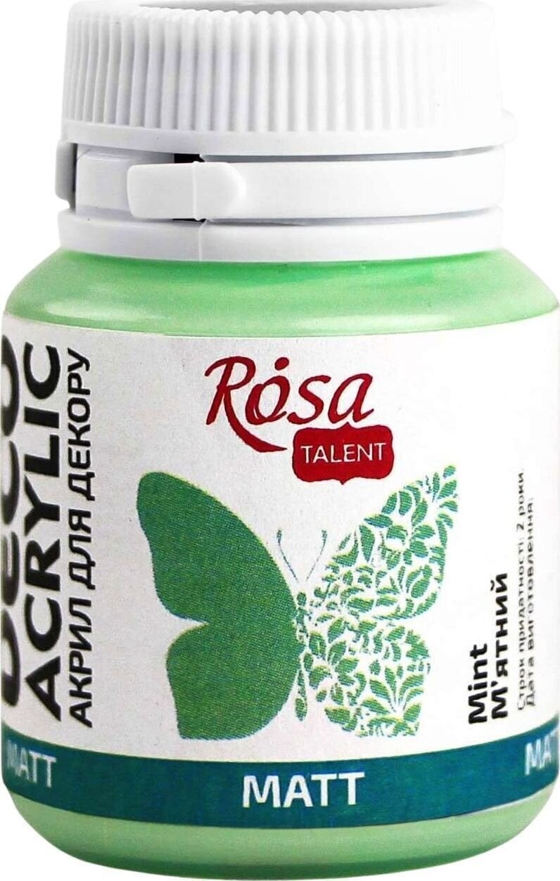 Akrilna boja Rosa Talent Akrilna boja Mint (41) Mat 20 ml 1 kom