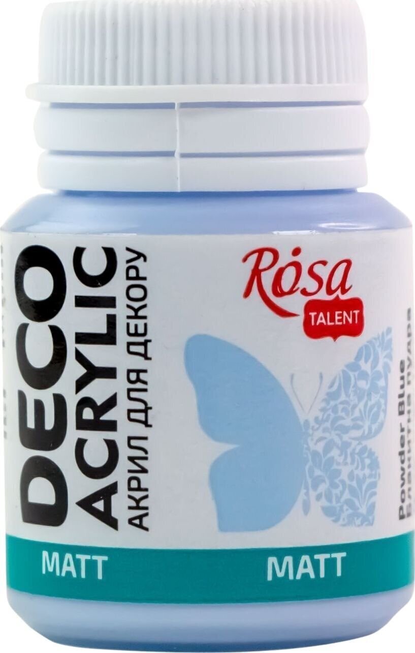 Culoare acrilică Rosa Talent Vopsea acrilică Powder Blue (44) Mat 20 ml 1 buc.
