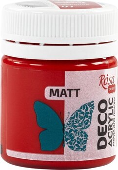 Colore acrilico Rosa Talent Colori acrilici Red (07) Mat 20 ml 1 pz - 1