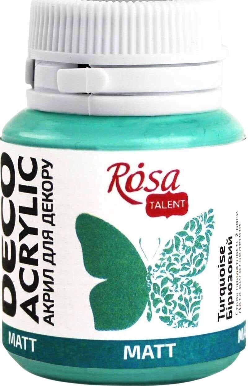 Akrilna barva Rosa Talent Akrilna barva Turquoise (42) Mat 20 ml 1 kos