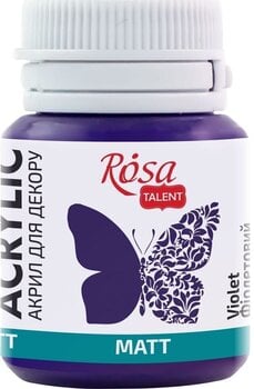 Colore acrilico Rosa Talent Colori acrilici Violet (10) Mat 20 ml 1 pz - 1