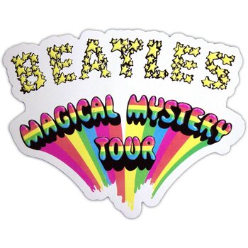 Magnet The Beatles Magical Mystery Tour Logo Embossed Magnet - 1