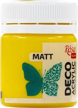 Akrilna barva Rosa Talent Akrilna barva Yellow (03) Mat 20 ml 1 kos - 1