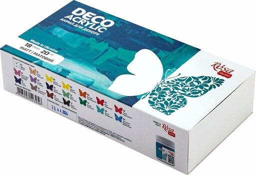 Akrilna barva Rosa Talent Set akrilnih barv 18x20ml - 1