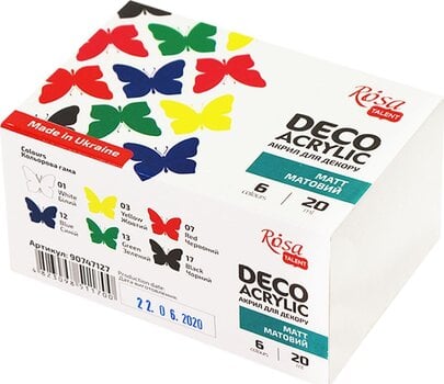 Akrilna boja Rosa Talent Set akrilnih boja 6x20ml - 1