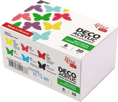 Akrilna boja Rosa Talent Set akrilnih boja 6x20ml - 1