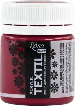 Culaore textilă Rosa Talent Vopsea de material Bordeaux (30) 20 ml 1 buc. - 1
