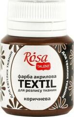 Barva za tekstil Rosa Talent Barva za tkanine Brown (17) 20 ml 1 kos