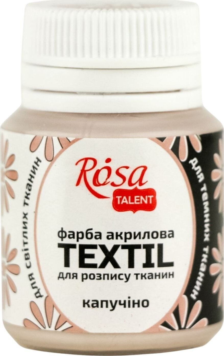 Culaore textilă Rosa Talent Vopsea de material Cappuccino (24) 20 ml 1 buc.