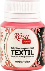 Barva za tekstil Rosa Talent Barva za tkanine Coral (21) 20 ml 1 kos
