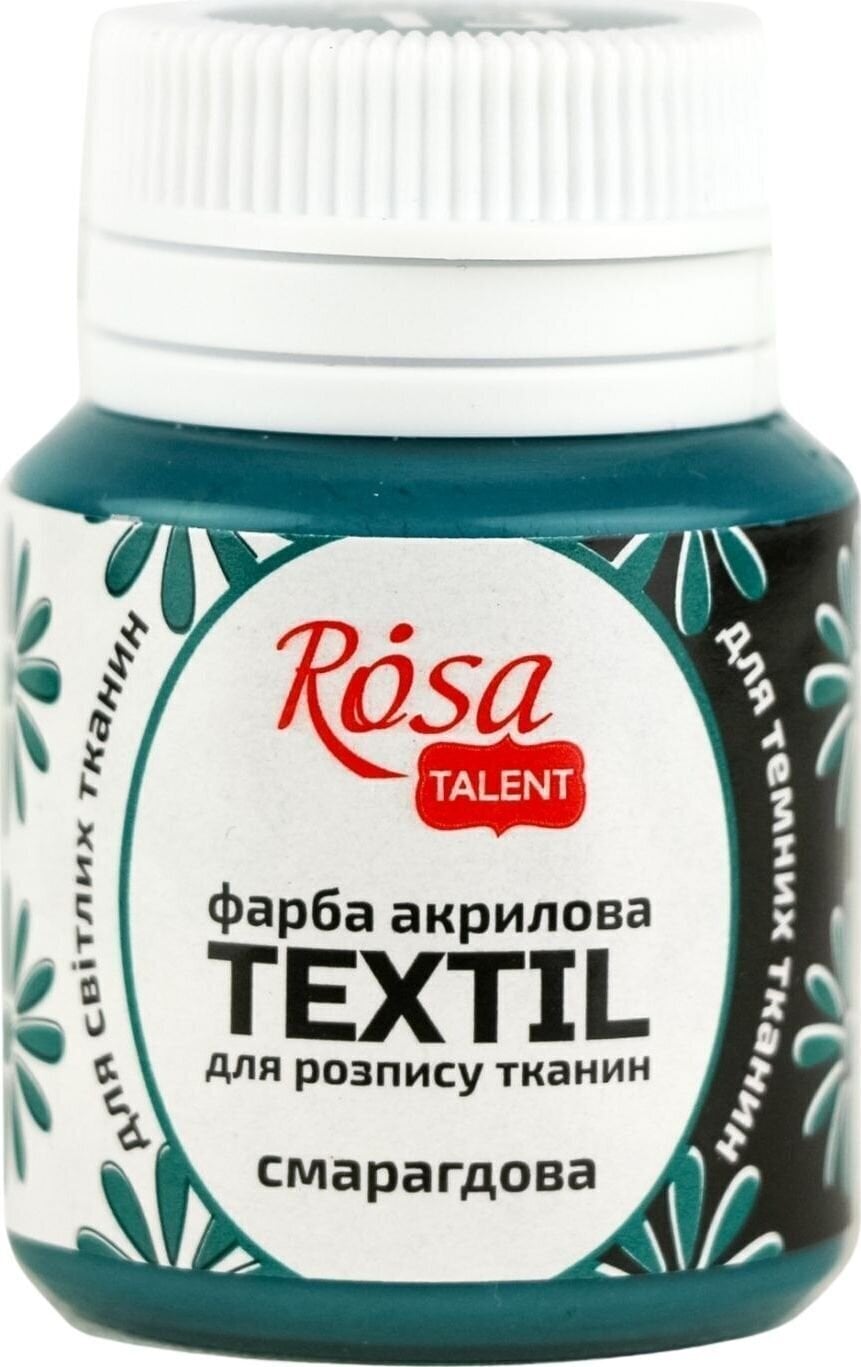 Boja za tekstil Rosa Talent Боја за платно Emerald (13) 20 ml 1 kom