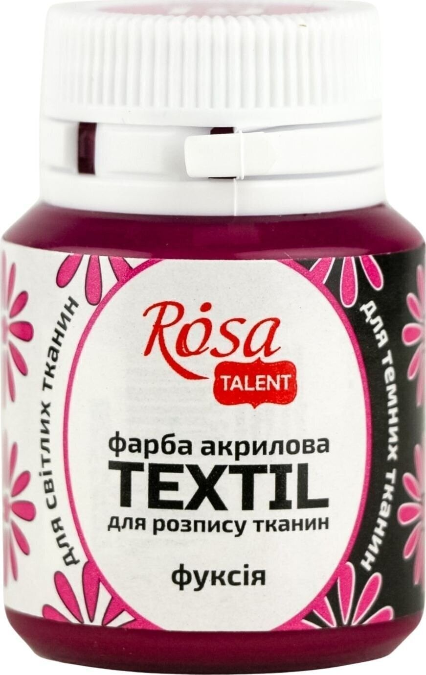 Culaore textilă Rosa Talent Vopsea de material Fuchsia (19) 20 ml 1 buc.
