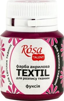Culaore textilă Rosa Talent Vopsea de material Fuchsia (19) 20 ml 1 buc. - 1