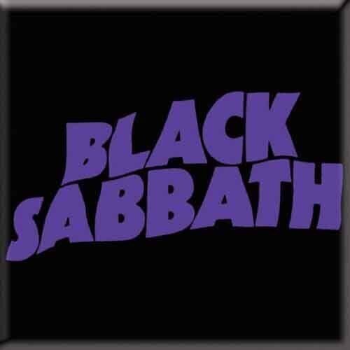 Magnetka Black Sabbath Wavy Logo Magnetka