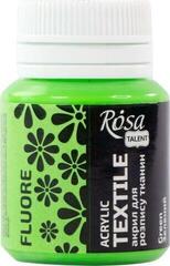 Barva za tekstil Rosa Talent Barva za tkanine Green Fluorescent 20 ml 1 kos