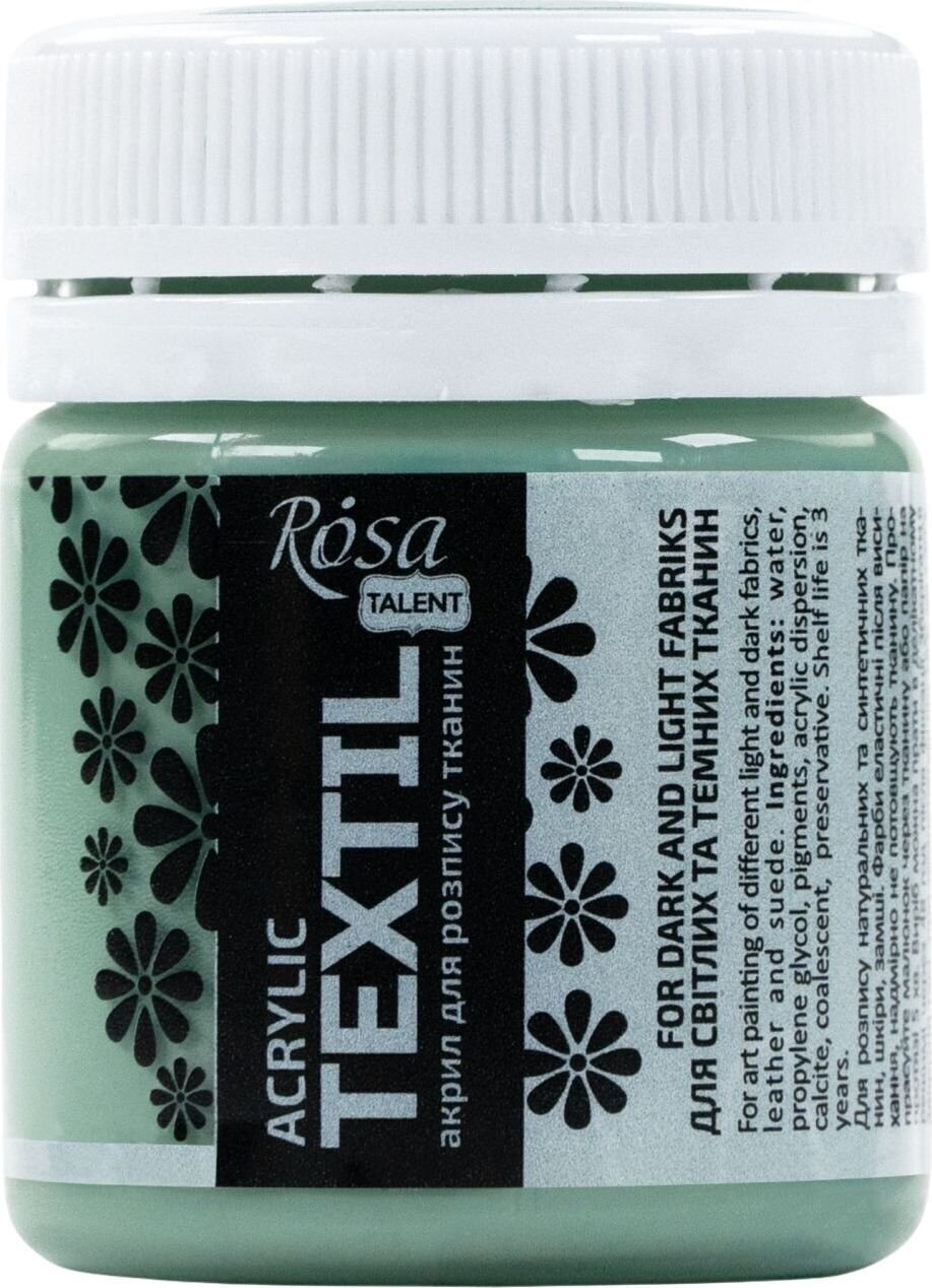 Boja za tekstil  Rosa Talent Boja za tkanine Green Vintage (37) 20 ml 1 kom