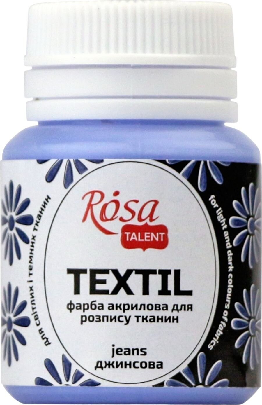 Barva za tekstil Rosa Talent Barva za tkanine Jeans (35) 20 ml 1 kos