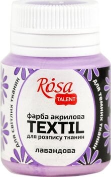 Culaore textilă Rosa Talent Vopsea de material Lavender (09) 20 ml 1 buc. - 1