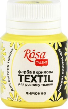Boja za tekstil Rosa Talent Боја за платно Lemon (03) 20 ml 1 kom - 1