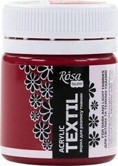 Culaore textilă Rosa Talent Vopsea de material Red Deep (7) 20 ml 1 buc.