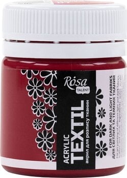 Barva za tekstil Rosa Talent Barva za tkanine Red Deep (7) 20 ml 1 kos - 1