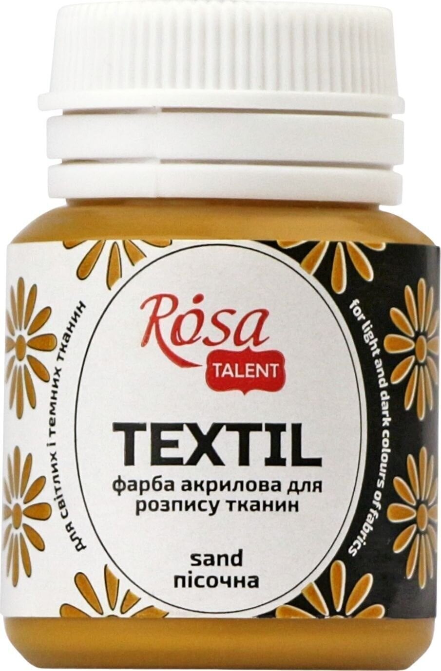 Culaore textilă Rosa Talent Vopsea de material Sand (28) 20 ml 1 buc.
