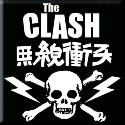 Magnet The Clash Skull & Crossbones Magnet