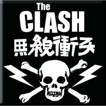 Magnet The Clash Skull & Crossbones Magnet - 1