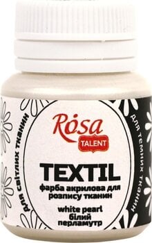 Barva za tekstil Rosa Talent Barva za tkanine White Pearl (54) 20 ml 1 kos - 1