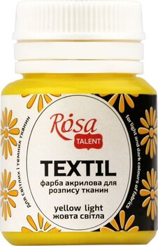 Boja za tekstil Rosa Talent Боја за платно Yellow Light (27) 20 ml 1 kom - 1