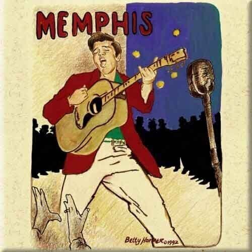 Magnet Elvis Presley Memphis Magnet