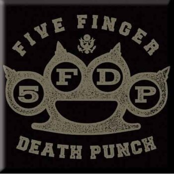 Magnete Five Finger Death Punch Brass Knuckle Magnete - 1